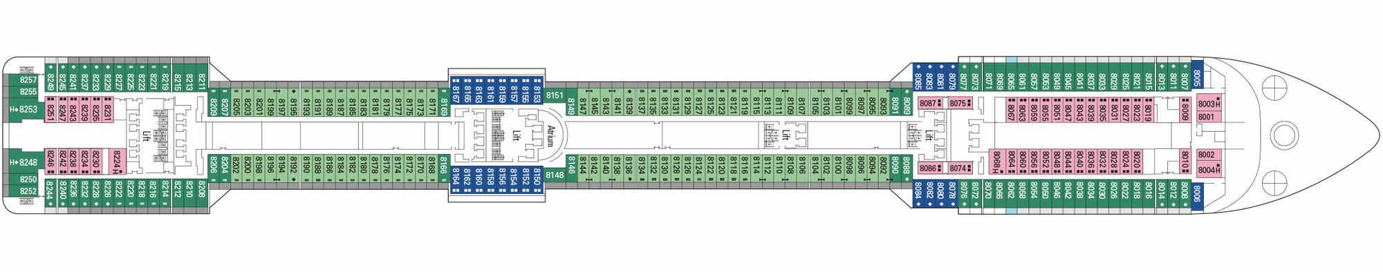 Deck 8 - Favola plan